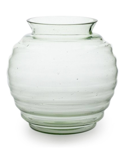 Vase Felicitas - Original Thüringer Waldglas, 1939 von Richard Lauke, BAUHAUS Weimar, entworfen