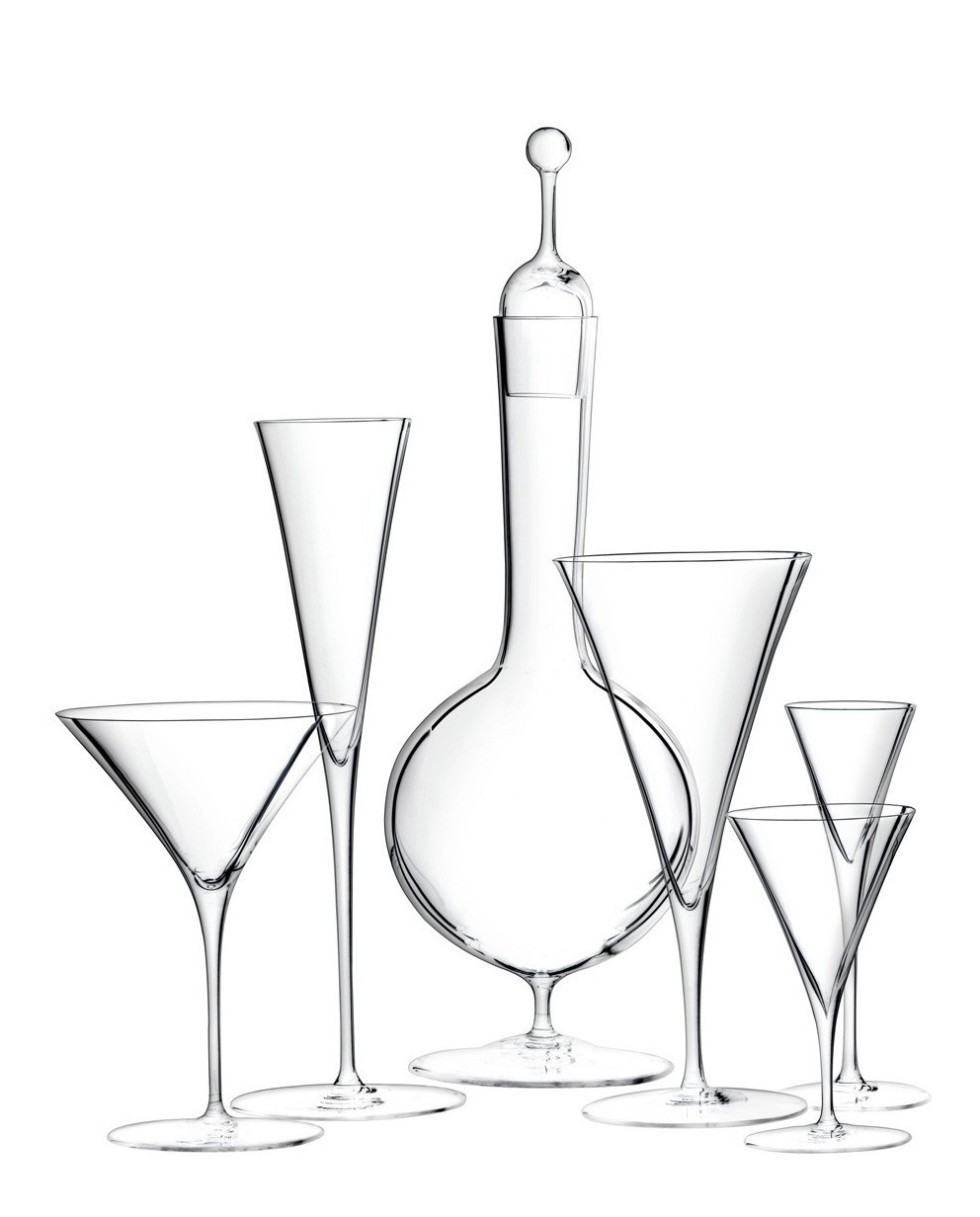 Trinkservice AMBASSADOR von Lobmeyr und gestaltet von Oswald Haerdtl