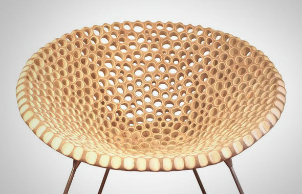 Stuhl aus Sacharin Knöterich