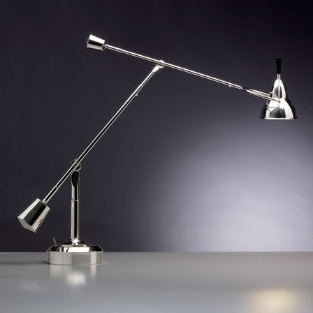 limitierte Auflage der Schreibtischleuchte EB27 Sterling Silber (limitierte Edition) von Eduard-Wilfrid Buquet