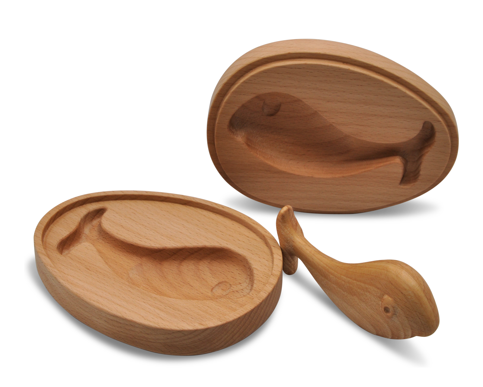 Babyrassel WAL in Holzschatulle 