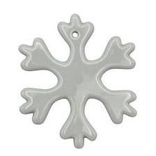 Christbaumschmuck "Schneeflocke" 7 cm