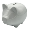 Sparschwein mit Schlüssel