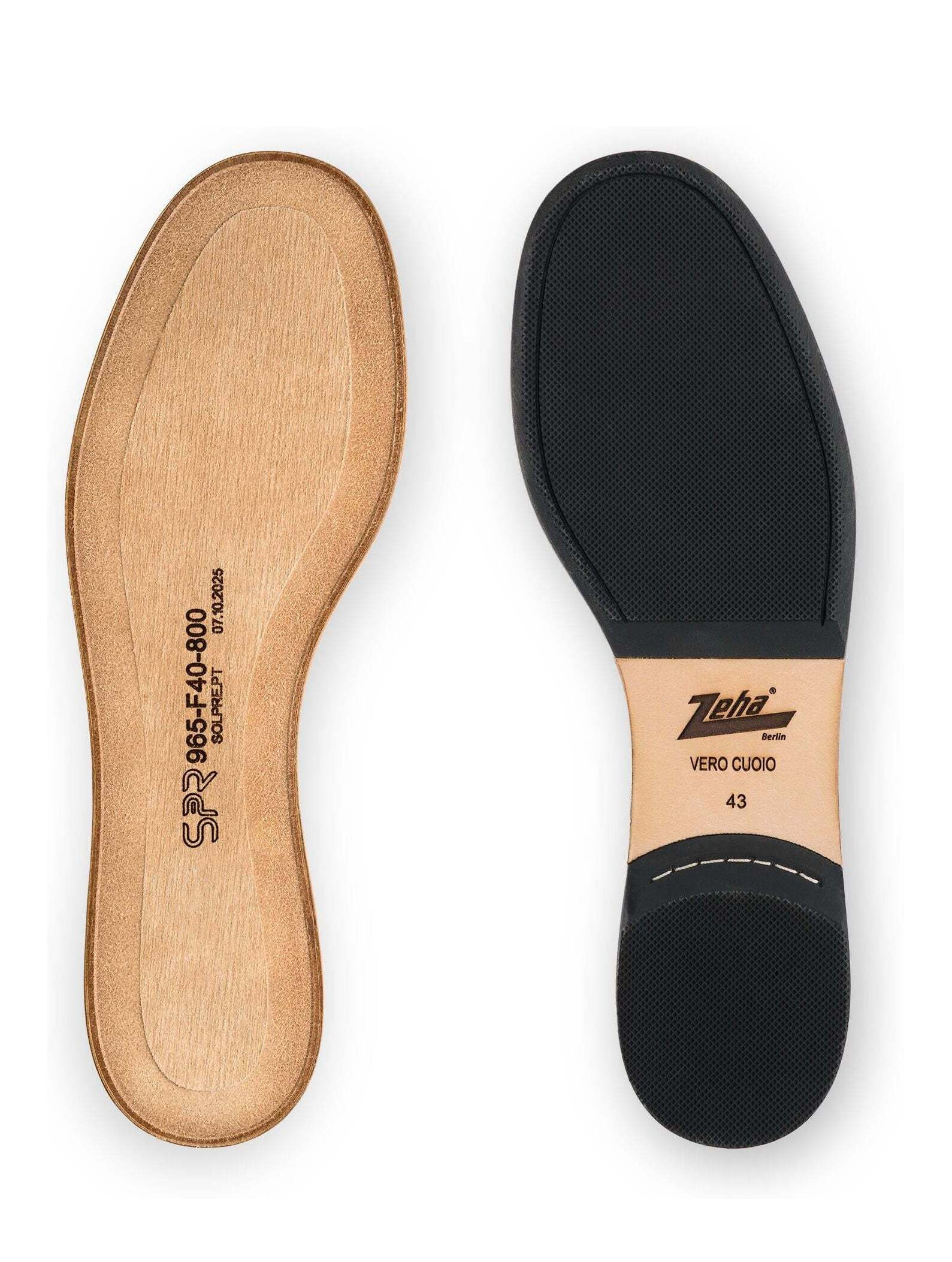 Derby Ledersneaker Kalbsleder - Vegetabil gegerbt dunkelbraun / cremeweiß Produktnummer: 808.03121