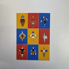 Postkarte Bauhaus-Motive