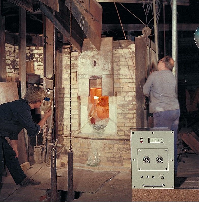 Danner Rohrzug im VEB Glaswerk Weisswasser