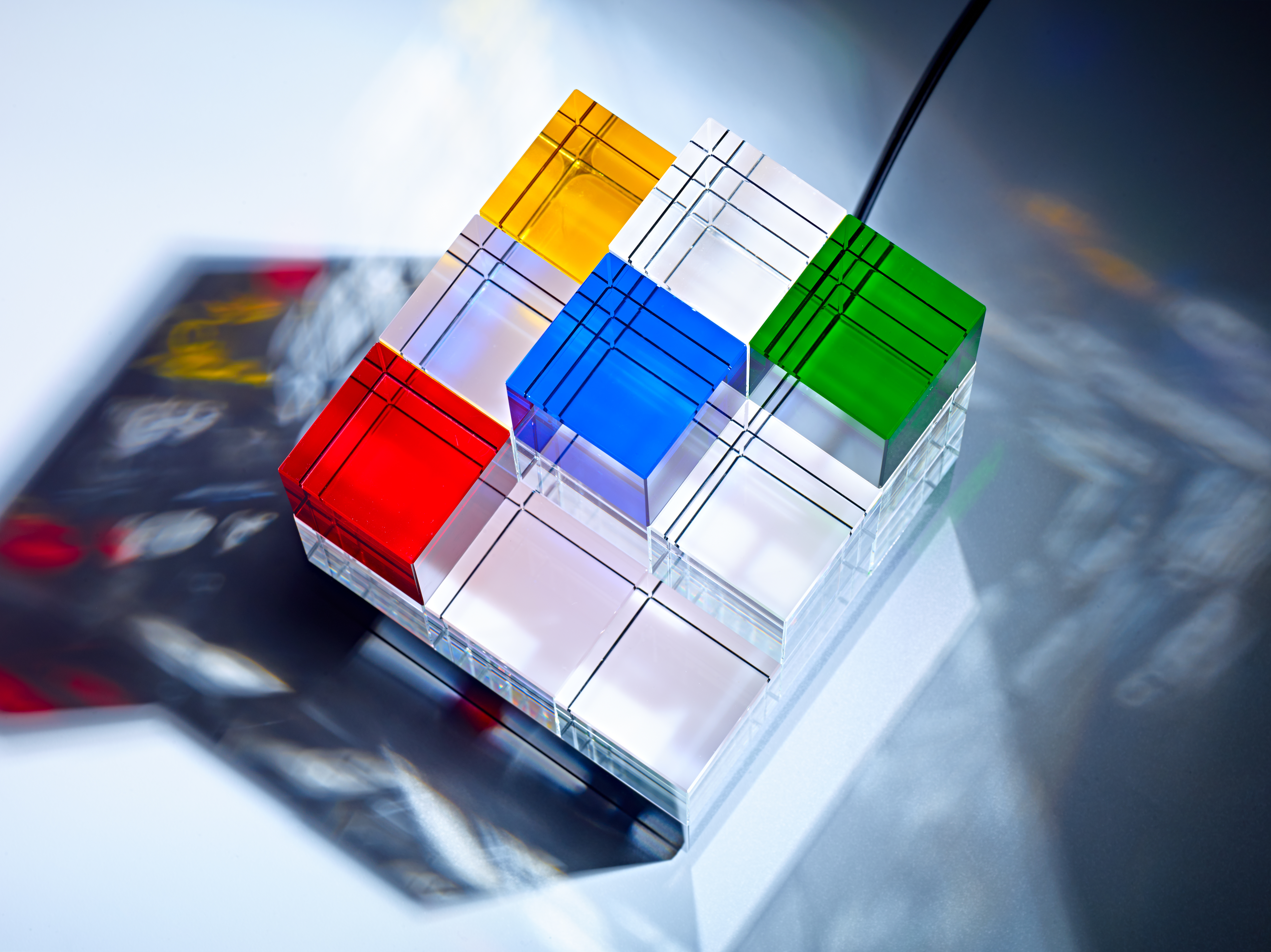 Cubelight Tischleuchte Mathias Schifferdecker