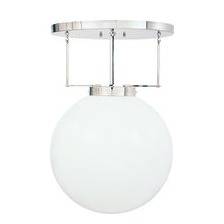 Kugeldurchmesser: 35 cm,
Gestellmaterial: Messing poliert & zaponiert Bauhaus Deckenleuchte – DMB26