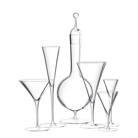 Glasservice Ambassador von Lobmeyr und gestaltet von Oswald Haerdtl