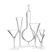 Glasservice Ambassador von Lobmeyr und gestaltet von Oswald Haerdtl
