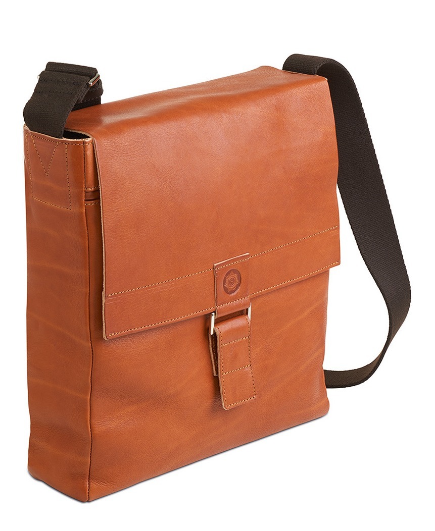 Umhängetasche Granada G natur von Sonnenleder, Vorderseite