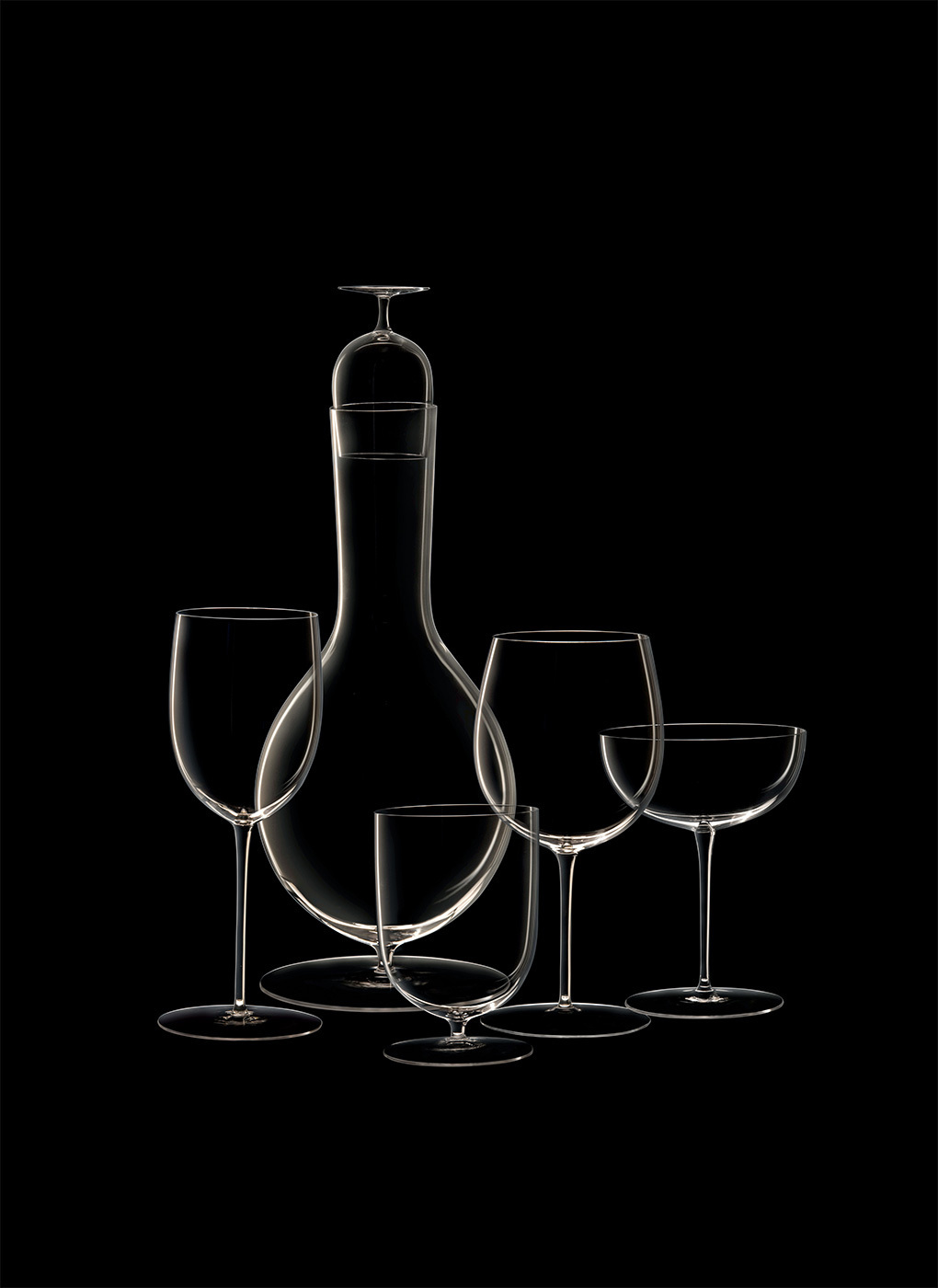 "Wiener Gemischter Satz" Trinkservice No.280 Polka