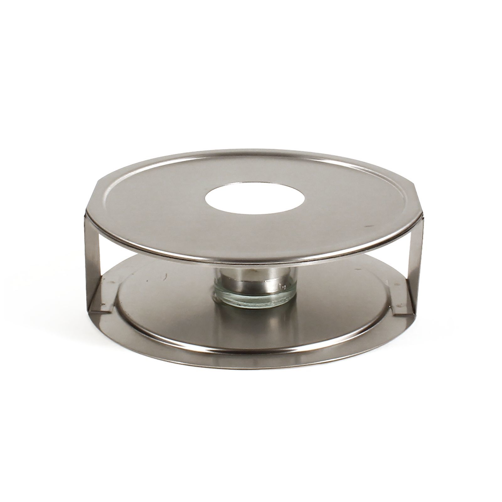 Edelstahlstövchen von Jenaer Glas