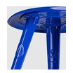 ROWAC Schemel Hocker Steel Blueprint Blau