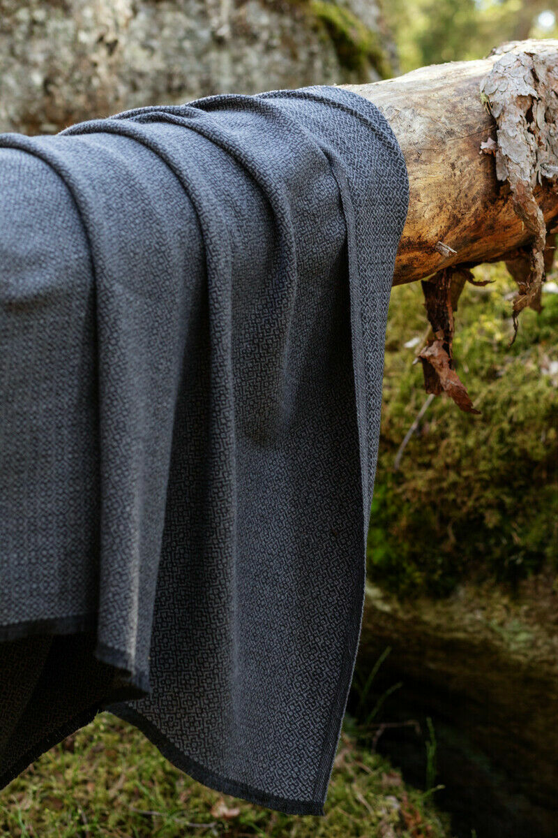 Lapuan Kankurit Decke "koli" schwarz / grau