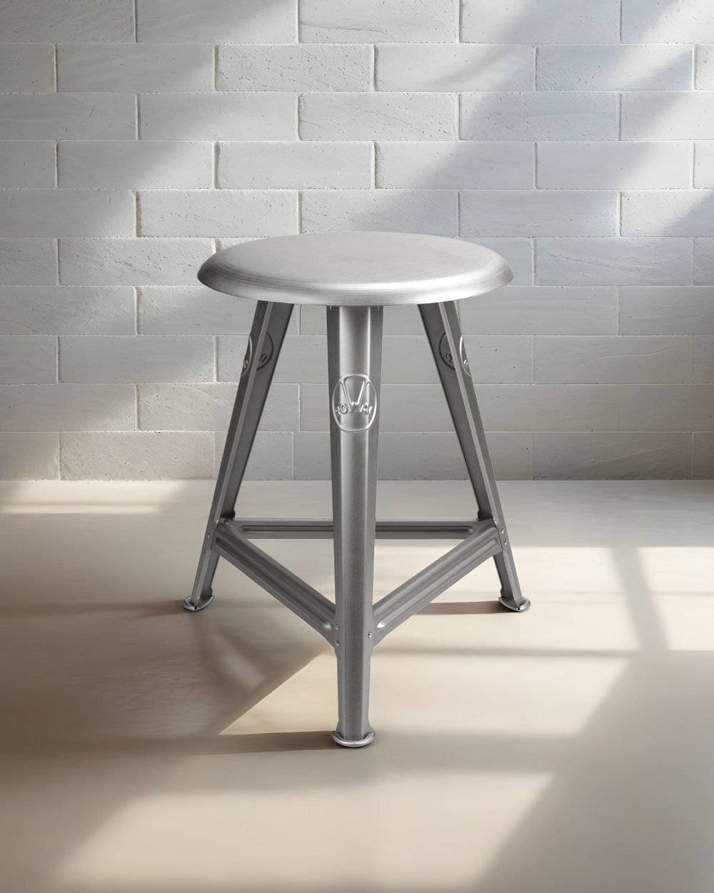 ROWAC Schemel Hocker Naked Steel