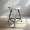ROWAC Schemel Hocker Naked Steel