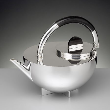 Bauhaus Teekanne – MBTK 24, Sterling Silber von Marianne Brand
