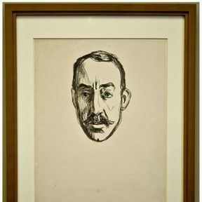 Portrait Henry van de Velde´s von Edvard Munch.