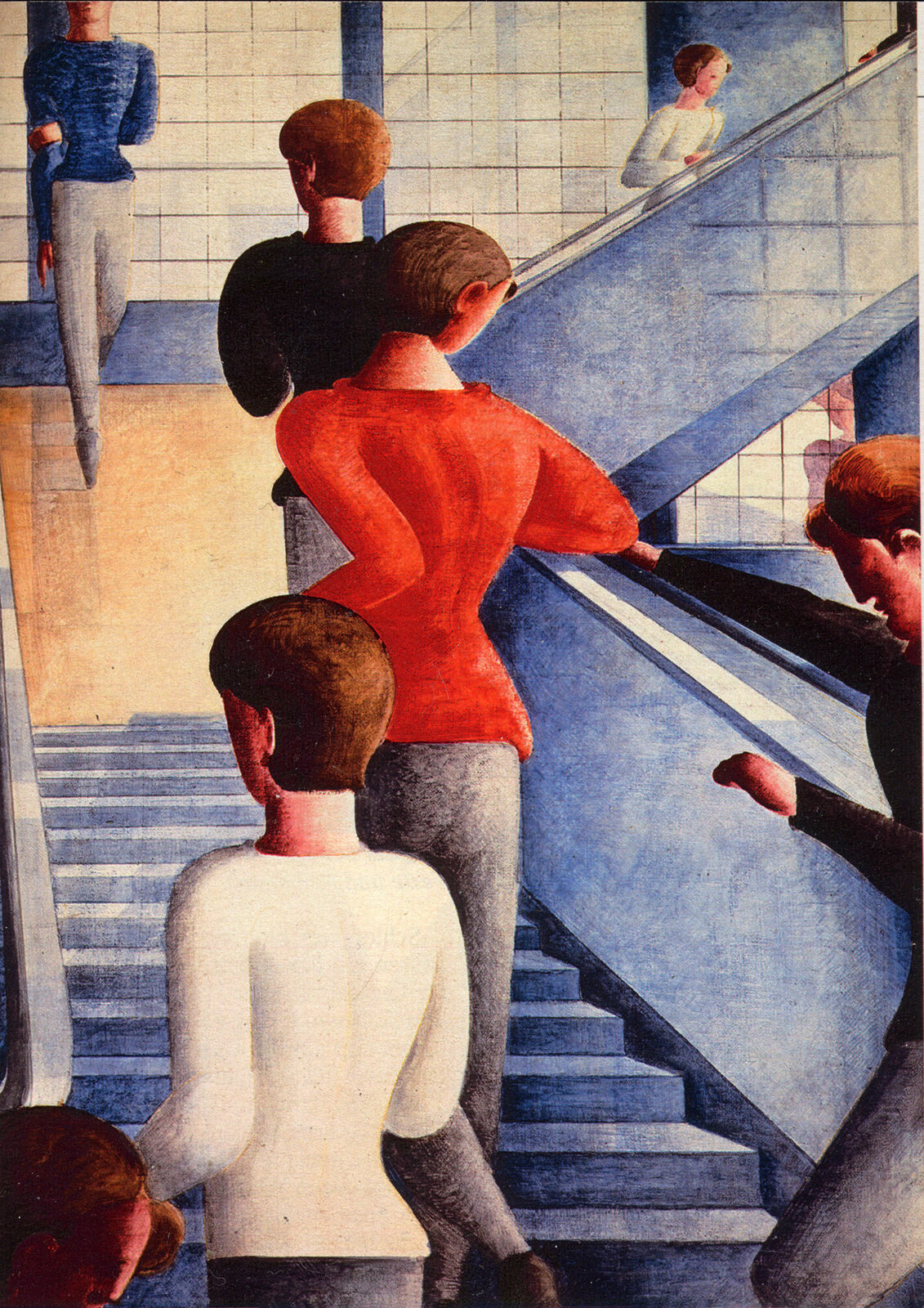 Oskar Schlemmer, Bauhaustreppe, 1932