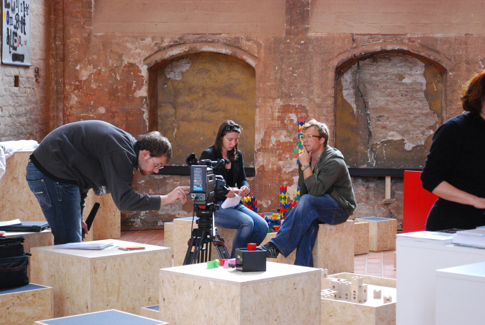 Kurt Naef Ausstellung in St. Georgen zu Wismar, 2009