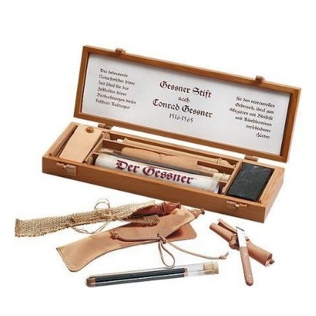 Gessner Set in Holzschatulle