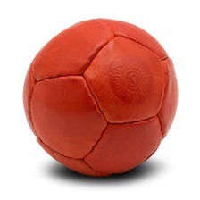 Jonglierball handgenäht - natur