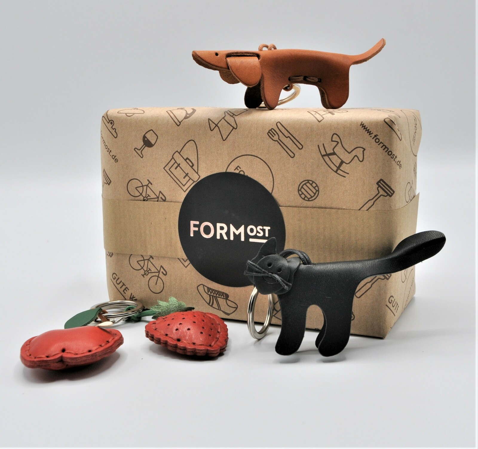 Fabriano Schlüsselanhänger aus Leder 