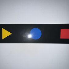 Lesezeichen Bauhaus-Motive