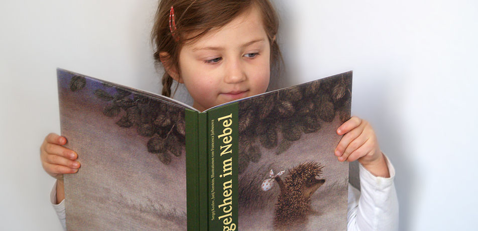 Igelchen im Nebel als Buch