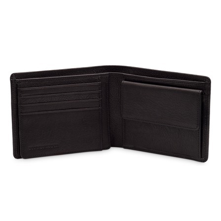 Auch in schwarz wirkt diese Geldbörse sehr edel und hochwertig.