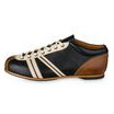 Liga Ledersneaker Kalbsleder schwarz / cognac / cremeweiß Produktnummer: 855.01122