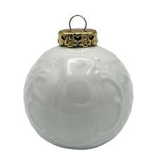 Lindner Porzellan Weihnachtskugel 6 cm