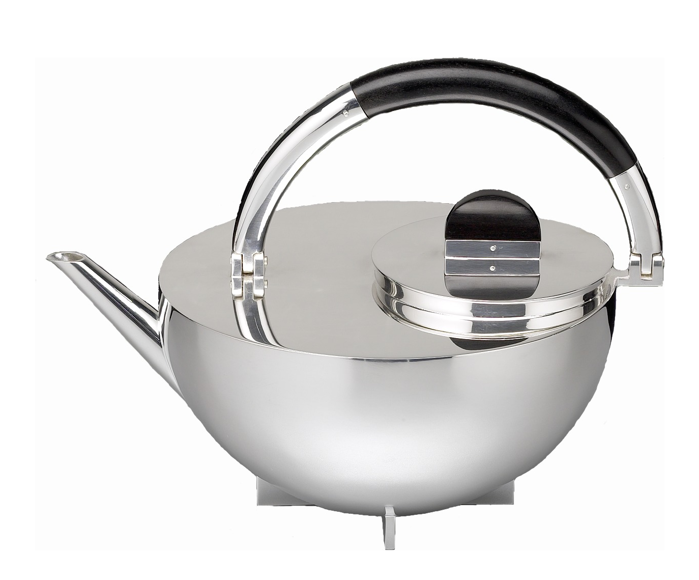 Bauhaus Teekanne – MBTK 24, Sterling Silber von Marianne Brand