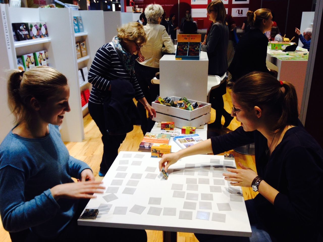 Memo Olympiade während der Frankfurter Buchmesse 2014