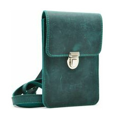 Die kleine Umhängetasche aus Rindleder mit vier Fächern ist für Handy, Schlüssel, Taschentücher, Scheckkarten... alles drin, ganz kompakt und praktisch. Handgefertigt in Berlin-Kreuzberger Manufaktur. Aus Rindsleder mit einer Patina, die mit den Jahren immer schöner wird.   BORSA Handytasche