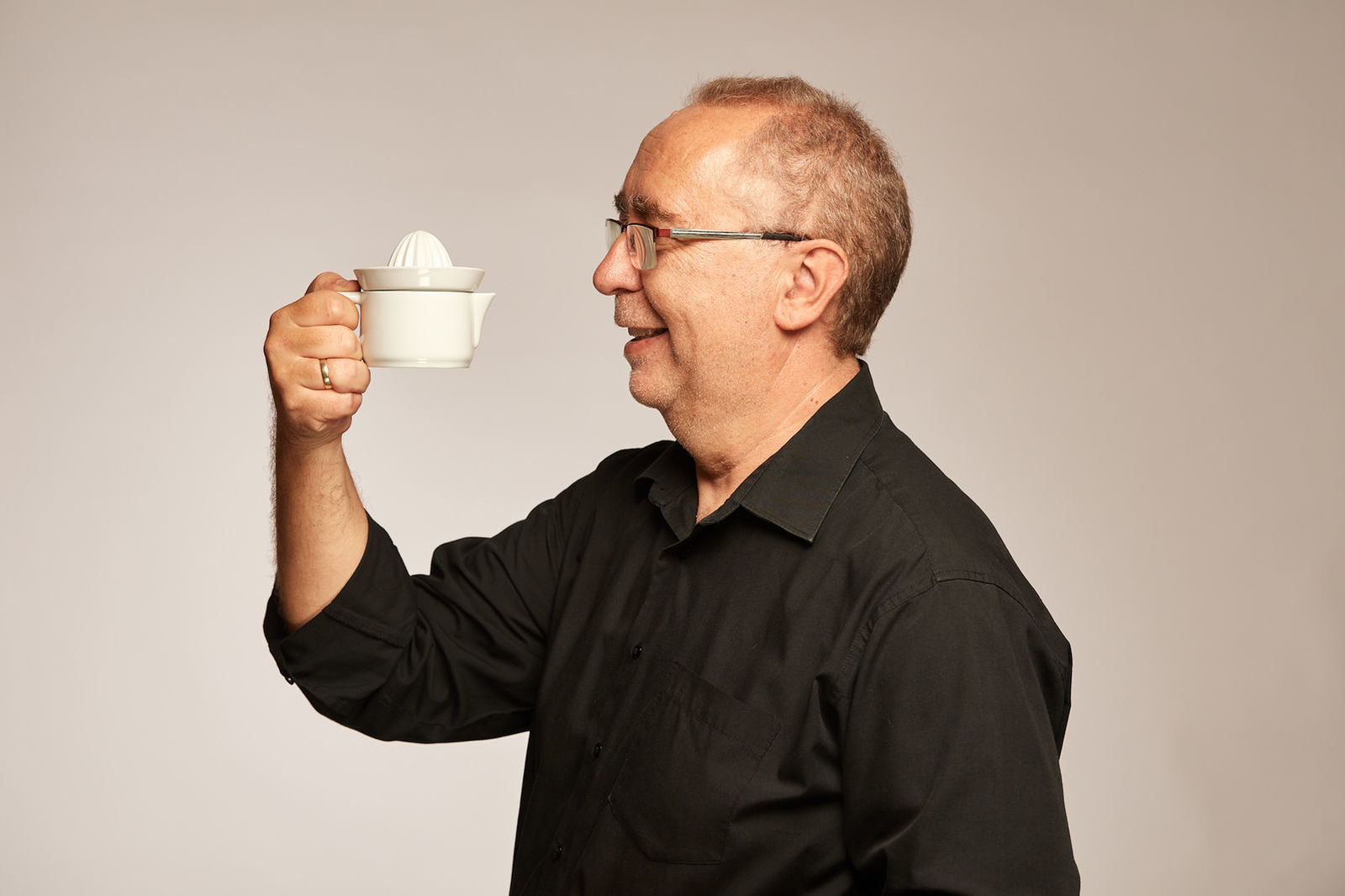 Hubert aus Rüsselsheim, Vater von drei Söhnen.