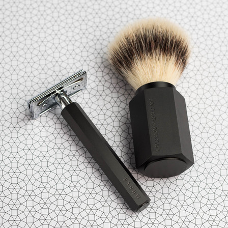 Mühle Rasierer Hexagon Anthrazit