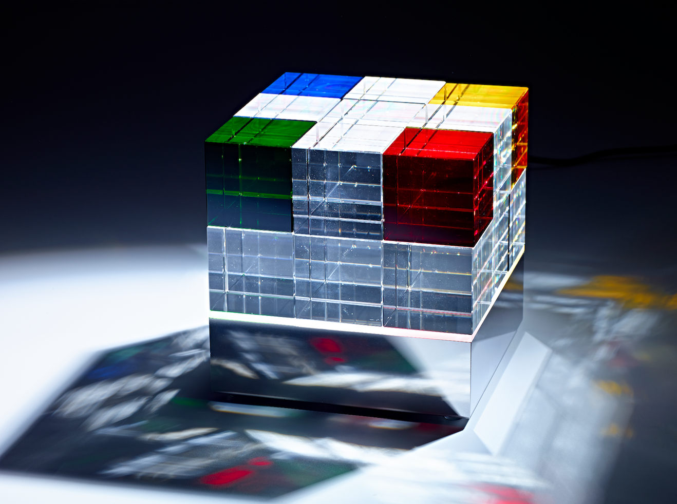 Cubelight Tischleuchte Mathias Schifferdecker