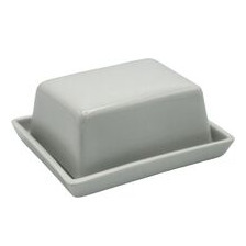Kleine Butterdose aus Porzellan (125g)