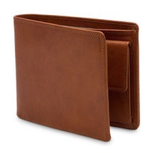 Das Portemonnaie MAIN aus naturbelassenem Rindleder mit zwei Geldscheinfächern, einem Münzfach und Fächern für Karten und KFZ-Schein - ein echter Klassiker von Sonnenleder.    Portemonnaie MAIN