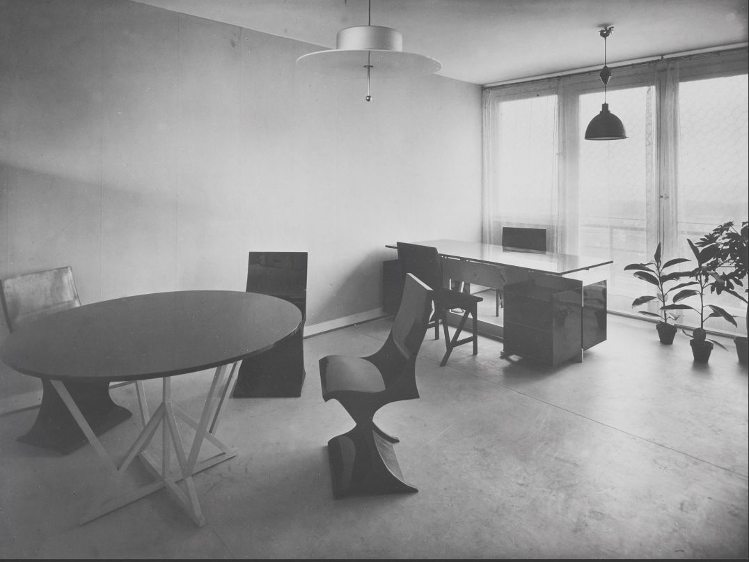 Junggesellen Apartment im Mies van der Rohe Haus, Weißenhofsiedlung 