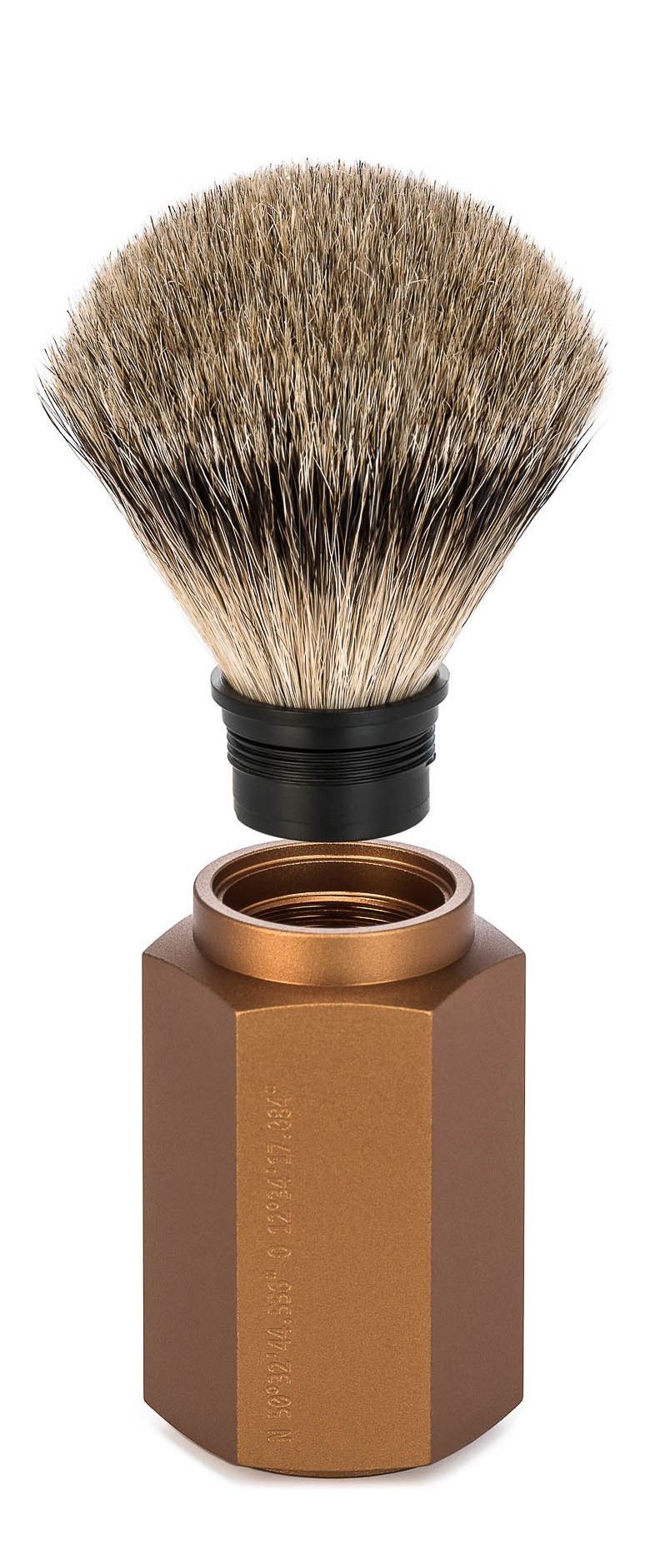 Mühle Rasierer Hexagon Bronze