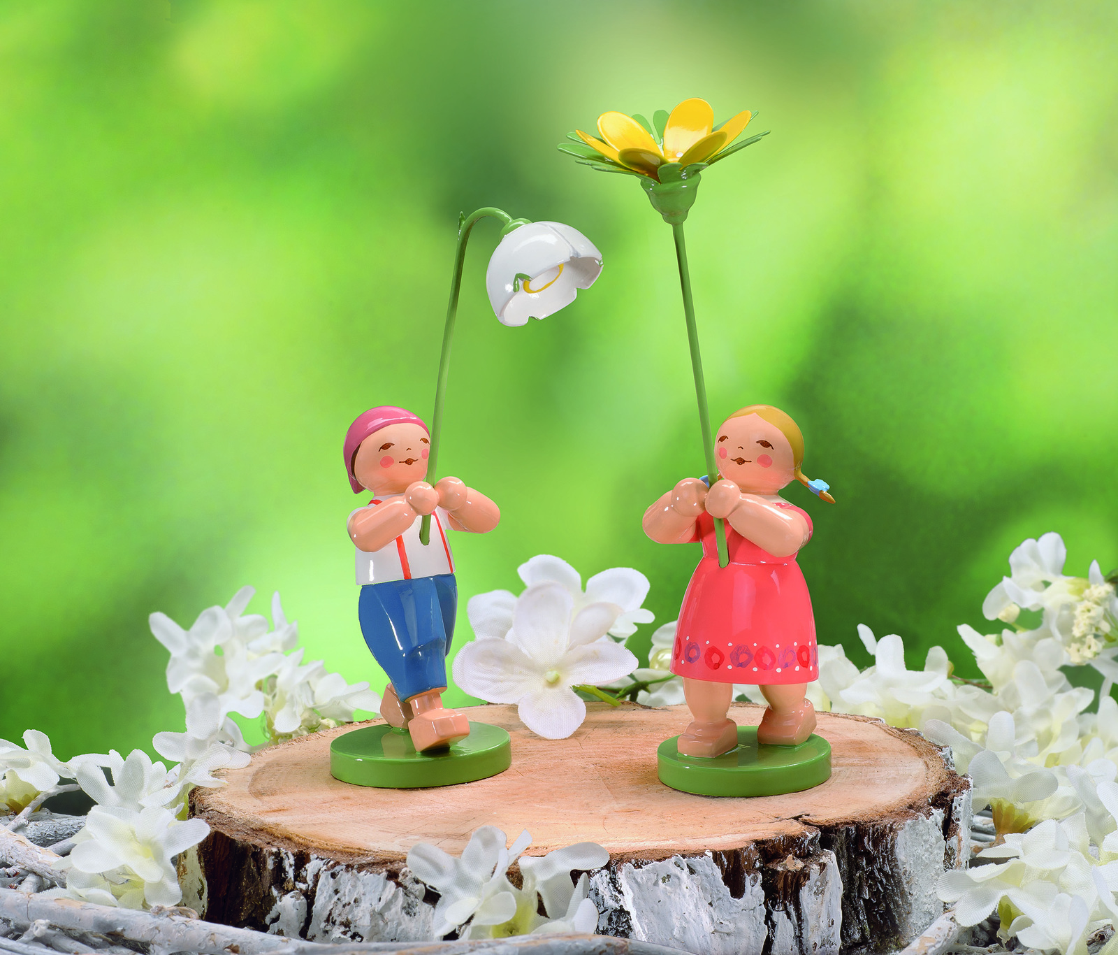 Die Blumenkinder von Wendt und Kühn sind eine hervorragende Dekoration im Frühling