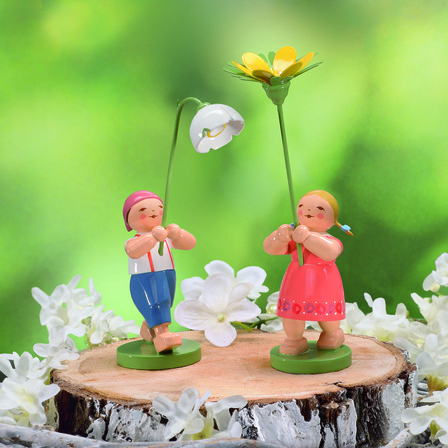 Die Blumenkinder von Wendt und Kühn sind eine hervorragende Dekoration im Frühling