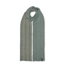 Jacquard Schal - 100 % feine Merinowolle