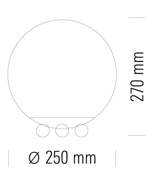 Art Déco Tischleuchte – AD32 von tecnolumen mit opaler Glaskugel