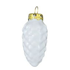 Lindner Porzellan Baumschmuck 'Zapfen' 6cm